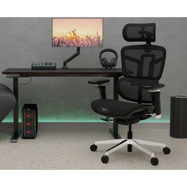 Фото - Кресло офисное Mealux S4 Air Black (арт. HF-S4 M/B)